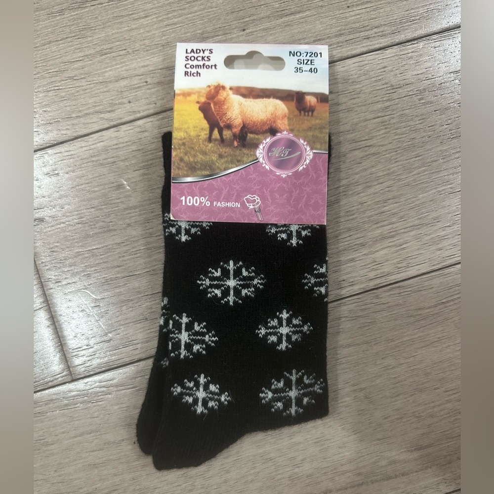 black socks